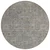 8' Gray And Silver Round Southwestern Washable Indoor Outdoor Area Rug