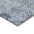 9' X 12' Sky Blue And Denim Blue Floral Washable Indoor Outdoor Area Rug - Sky Blue, Denim Blue