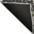 8' X 10' Black Brown And Ivory Moroccan Washable Indoor Outdoor Area Rug