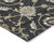 8' X 10' Black Brown And Ivory Moroccan Washable Indoor Outdoor Area Rug
