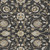 8' X 10' Black Brown And Ivory Moroccan Washable Indoor Outdoor Area Rug