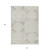10' X 14' Taupe And Brown Geometric Washable Indoor Outdoor Area Rug
