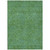 9' X 12' Green And Blue Abstract Washable Indoor Outdoor Area Rug