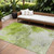 10' X 14' Artichoke Green Lime Green And Green Abstract Washable Indoor Outdoor Area Rug