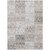 10' X 14' Taupe and Ivory Patchwork Washable Non Skid Indoor Outdoor Area Rug - Taupe, Ivory
