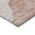 9' X 12' Blush Pink And Mauve Abstract Washable Indoor Outdoor Area Rug