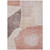 9' X 12' Blush Pink And Mauve Abstract Washable Indoor Outdoor Area Rug