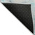9' X 12' Teal Blue And Silver Abstract Washable Indoor Outdoor Area Rug
