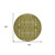 8' Olive Green Taupe And Beige Round Moroccan Washable Indoor Outdoor Area Rug