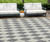 8' X 10' Gray And Ivory Geometric Washable Indoor Outdoor Area Rug - 608219277666
