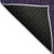 8' X 10' Eggplant Purple And Charcoal Abstract Washable Indoor Outdoor Area Rug