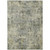 8' X 10' Pewter And Beige Abstract Washable Indoor Outdoor Area Rug - Pewter, Beige