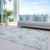 10' X 14' Artichoke Green And Ivory Geometric Washable Indoor Outdoor Area Rug Transitional Style - Artichoke Green, Ivory Color