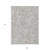 9' X 12' Taupe Beige And Ivory Paisley Washable Indoor Outdoor Area Rug