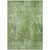 8' X 10' Olive Green And Artichoke Green Abstract Washable Indoor Outdoor Area Rug - 608219238995