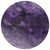 8' Purple Eggplant And Lavender Round Abstract Washable Indoor Outdoor Area Rug