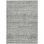 10' X 14' Gray And Charcoal Striped Washable Indoor Outdoor Area Rug