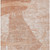 8' X 10' Salmon Copper And Ivory Abstract Washable Indoor Outdoor Area Rug