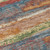 10' X 14' Orange Green And Gold Abstract Washable Indoor Outdoor Area Rug