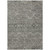 8' X 10' Pewter Floral Washable Indoor Outdoor Area Rug