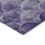10' X 14' Purple Lilac And Lavender Abstract Washable Indoor Outdoor Area Rug
