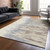 8' X 10' Beige Brown And Gray Abstract Washable Indoor Outdoor Area Rug - 608219299903