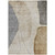 10' X 14' Taupe Beige And Gray Abstract Washable Indoor Outdoor Area Rug - 608219040901