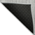 9' X 12' Gray And Silver Striped Washable Indoor Outdoor Area Rug