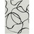 9' X 12' White And Black Abstract Washable Indoor Outdoor Area Rug