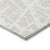 8' X 10' Beige and Ivory Abstract Washable Non Skid Indoor Outdoor Area Rug