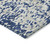 10' X 14' Navy Blue And Ivory Abstract Washable Indoor Outdoor Area Rug - 880016541052