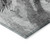 8' X 10' Gray And Silver Horse Washable Indoor Outdoor Area Rug - Gray, Silver