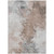 10' X 14' Brown Ivory And Gray Abstract Washable Indoor Outdoor Area Rug