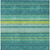 10' X 14' Teal Blue Lime Green And Turquoise Striped Washable Indoor Outdoor Area Rug