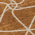 10' X 14' Orange And Ivory Geometric Washable Indoor Outdoor Area Rug Contemporary Style - Orange, Ivory Color