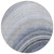 8' Denim Blue And Navy Blue Round Abstract Washable Indoor Outdoor Area Rug