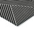 9' X 12' Black And Ivory Geometric Washable Indoor Outdoor Area Rug Transitional Style - Black, Ivory Color