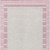10' X 14' Pink And Ivory Striped Washable Indoor Outdoor Area Rug Transitional Style - Pink, Ivory Color