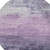 8' Lavender And Lilac Round Striped Washable Indoor Outdoor Area Rug