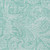 9' X 12' Teal Blue And Ivory Paisley Washable Indoor Outdoor Area Rug