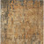 10' X 14' Copper And Brown Abstract Washable Indoor Outdoor Area Rug
