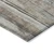 9' X 12' Beige And Gray Striped Washable Indoor Outdoor Area Rug - Beige, Gray