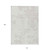 10' X 14' Ivory And Gray Abstract Washable Indoor Outdoor Area Rug