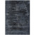 8' X 10' Charcoal And Gray Floral Washable Indoor Outdoor Area Rug