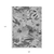 9' X 12' Gray And Charcoal Floral Washable Indoor Outdoor Area Rug