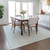 10' X 14' Sky Blue And Ivory Geometric Washable Indoor Outdoor Area Rug