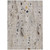 8' X 10' Linen And Gold Abstract Washable Indoor Outdoor Area Rug