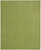 10' X 14' Green Non Skid Indoor Outdoor Area Rug - 606114456308