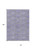 10' X 14' Lavender Sage And Ivory Geometric Washable Indoor Outdoor Area Rug