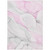 10' X 14' Gray and Pink Abstract Washable Non Skid Indoor Outdoor Area Rug